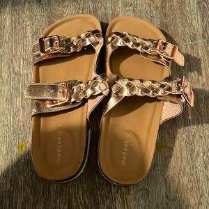 brown sandals